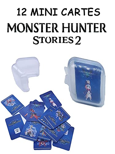 Juego de 12 tarjetas para el juego Monster Hunter Stories Wings of Ruin en Nintendo Switch 2