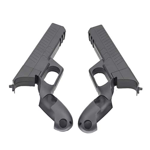 Juego de 2 piezas VR Gu n para Oculus-Quest 1 controladores funda de pistola, controladores de juego VR soporte de mano extraíble, experiencia de juego FPS mejorada Oculus-Quest 1 controlador