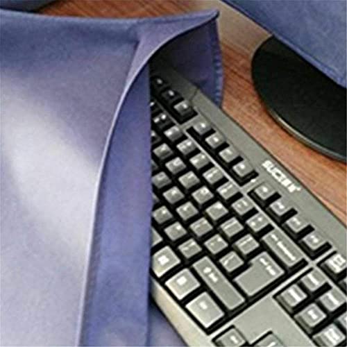 Juego de 3 piezas de cubierta de polvo de CPU para computadora de escritorio PC CPU Tower Protector Monitor+Teclado+PC host ordenador PC a prueba de polvo Fundas de computadora Caso-24 ''Monitor_Set