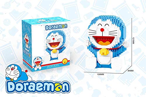 Juego De Bloques De Construcción Modelo Doraemon, Juguetes De Nano Micro Bloques De Bricolaje, Juguete Educativo, Regalo para Adultos Y Niños,D