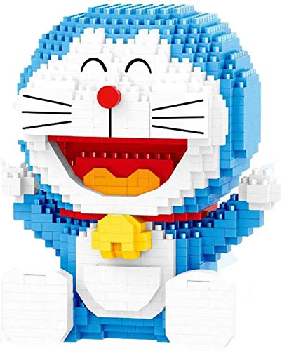 Juego De Bloques De Construcción Modelo Doraemon, Juguetes De Nano Micro Bloques De Bricolaje, Juguete Educativo, Regalo para Adultos Y Niños,D