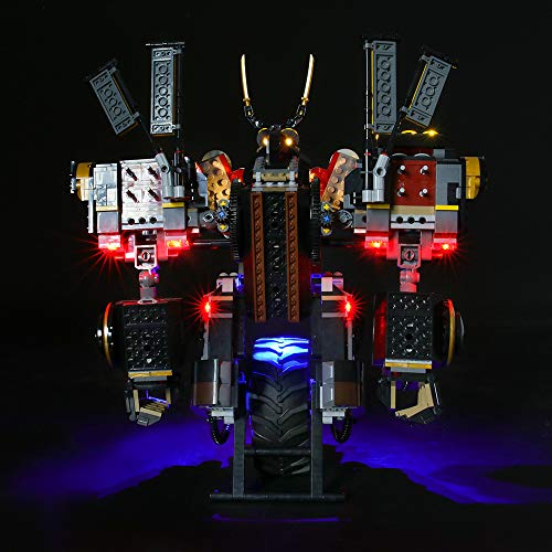 Juego De Luces USB Compatible con Lego Quake Mech 70632, LED Light Kit para (Quake Mech) De Bloques De Creación De Modelos (No Incluido Modelo)