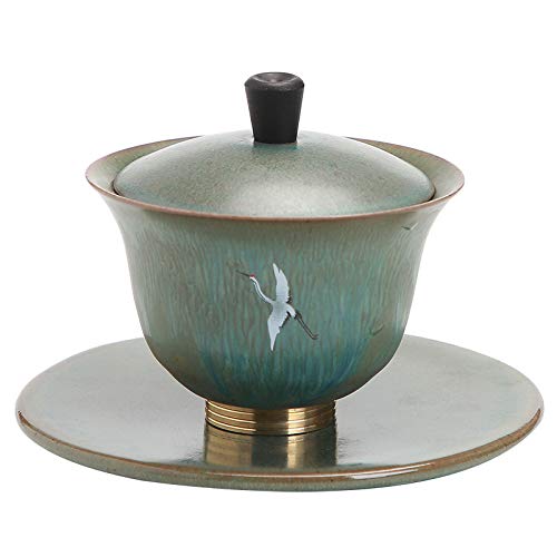 Juego de té de cerámica Kung Fu con patrones auspiciosos 160ml