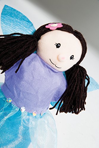 Juego de títeres de mano de felpa y fieltro roba, figuras de títeres de 4 piezas, títeres de mano para teatro de títeres y marionetas