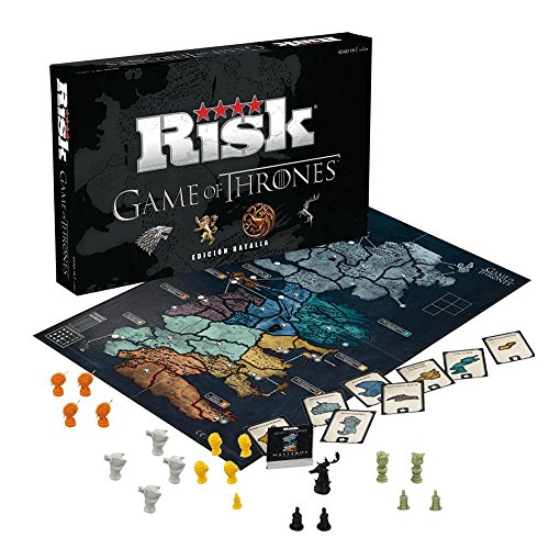 Juego De Tronos- Risk Ed. Batalla Game of Thrones Edición Juego de Mesa, Multicolor, única (Eleven Force 81212)