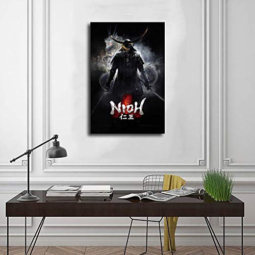 Juego NIOH 6 lienzos para decoración de pared de 60 x 90 cm, estilo Unframe-style1