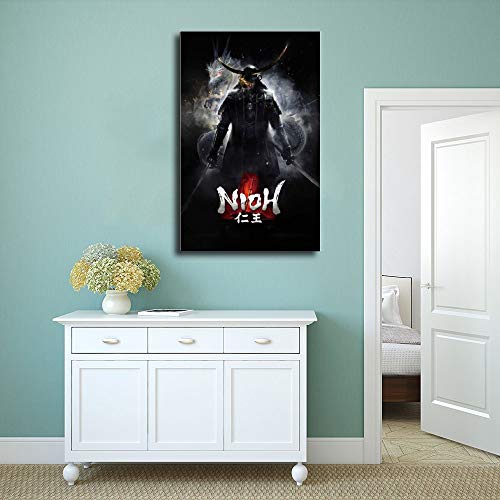 Juego NIOH 6 lienzos para decoración de pared de 60 x 90 cm, estilo Unframe-style1
