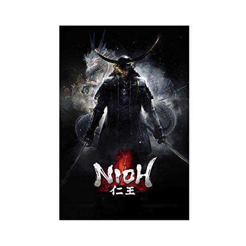 Juego NIOH 6 lienzos para decoración de pared de 60 x 90 cm, estilo Unframe-style1