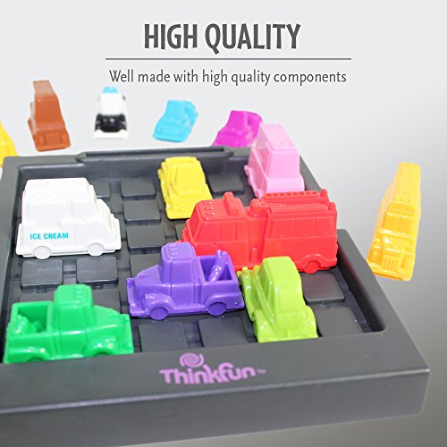 Juego Rush Hour de Thinkfun, Juego de lógica, temática de atasco de tráfico, para niños