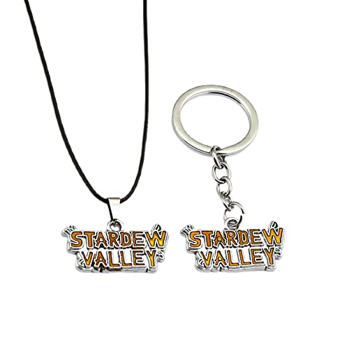 Juego Stardew Valley Collar Colgante Cadena De Cuerda De Metal Gargantilla Collares