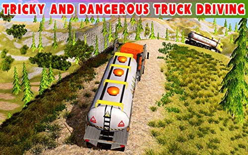 Juegos de simulador de conducción de camiones cisterna de petróleo todo terreno