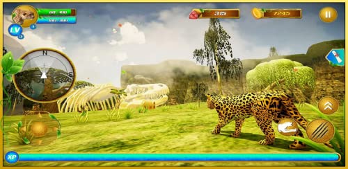 Juegos de simulador de familia de guepardos virtuales para niños