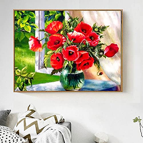 Juguete educativo para niños rompecabezas flor de amapola adulto 1000 piezas avión bloque de construcción de madera rompecabezas A.6 500 piezas