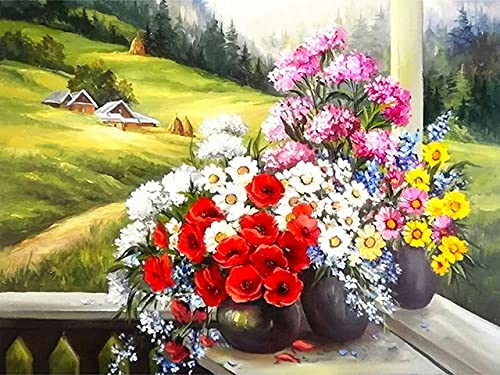 Juguete educativo para niños rompecabezas flor de amapola adulto 1000 piezas avión bloque de construcción de madera rompecabezas A.6 500 piezas