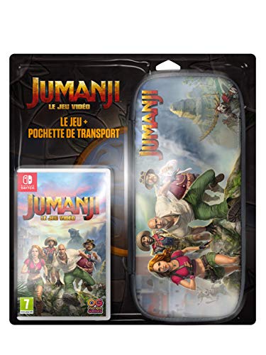 Jumanji Le Jeu Vidéo Game + Housse Protection Console - Nintendo Switch [Importación francesa]