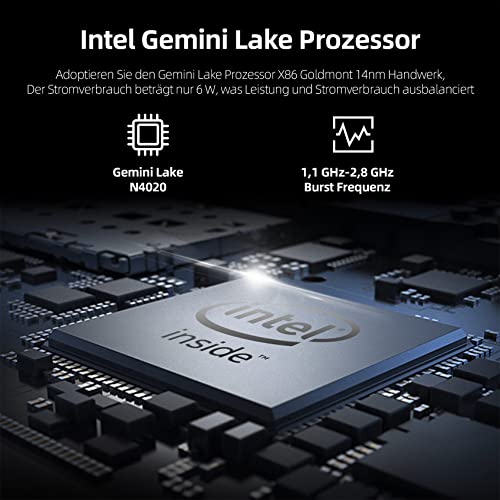 Jumper portátil con Pantalla táctil Full HD de 11,6 Pulgadas, Microsoft Office 365, 4GB+128GB, Laptop con Pantalla giratoria de 360 ​​Grados, Win 10, Celeron N4020, expansión de Memoria de Soporte