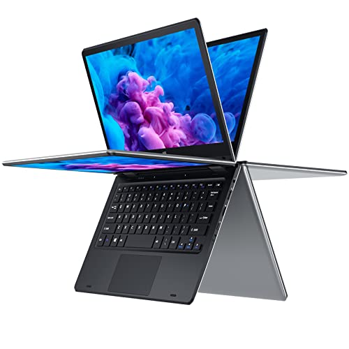 Jumper portátil con Pantalla táctil Full HD de 11,6 Pulgadas, Microsoft Office 365, 4GB+128GB, Laptop con Pantalla giratoria de 360 ​​Grados, Win 10, Celeron N4020, expansión de Memoria de Soporte