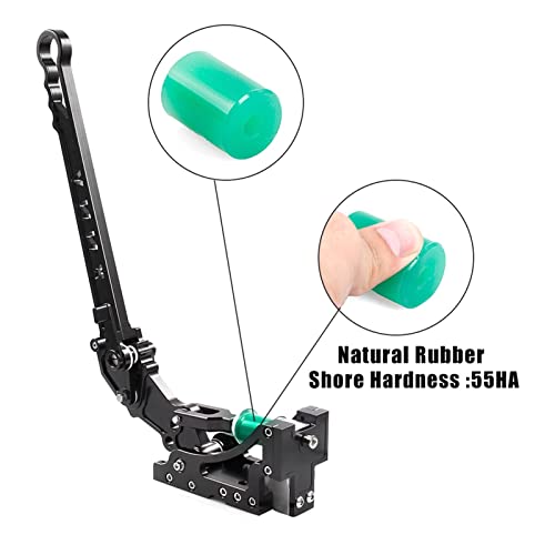 JUSTCHUN USB Hidráulico Simulación Parafreno de Mano G25/G27/G29/G295/T300/T500PC Juegosde carrerassistema calibradoautomáticamente Ordenador Personal Freno de Mano Handbrake de Coche (Color : Red)