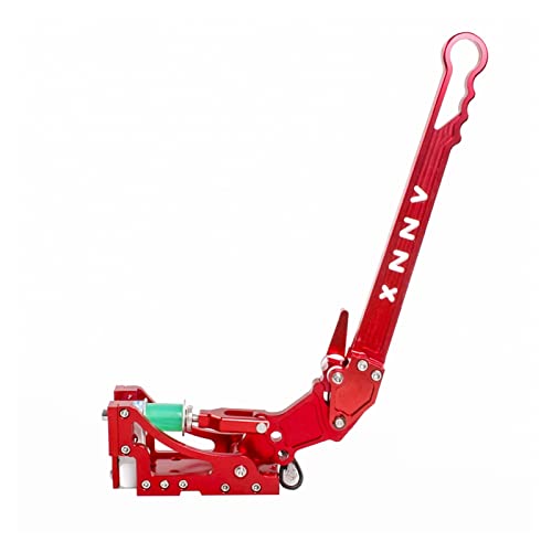 JUSTCHUN USB Hidráulico Simulación Parafreno de Mano G25/G27/G29/G295/T300/T500PC Juegosde carrerassistema calibradoautomáticamente Ordenador Personal Freno de Mano Handbrake de Coche (Color : Red)