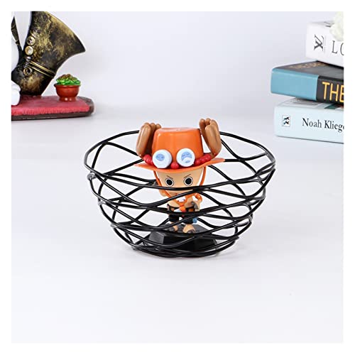 JZYLOVE Cesta de Almacenamiento Multifuncional Cesta de al 1 PC Snack Storage Basket Vegetal Drenador Negro Pequeño tamaño Fruta Tazón Vegetal Lavado Cesta Fruta Cesta Ajuste for Cocina del Hogar