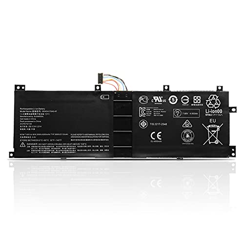 K KYUER 38Wh BSNO4170A5-AT Batería para Lenovo Ideapad Miix 510 510-12ISK 510-12IKB 520-12IKB 80U1 80XE 81CG 20M3 80U1000NGE 80U1000VSP 20M3000LGE LH5B10L67278 5B10L68713 BSNO4170A5-LH BSN04170A5-AT