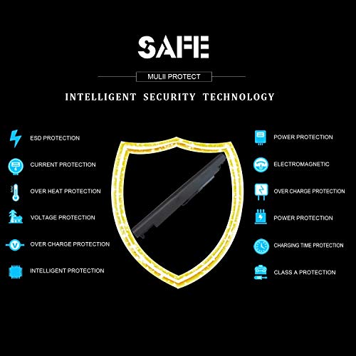 K KYUER 41.6Wh JC03 JC04 Batería para HP 240 245 250 255 G6 15-BS 15-BW 17-BS 17-AK bs011dx bs100tx bs004tx bs031wm bw075ax bw076nl bw032wm bw011dx bw063nl HSTNN-LB7V TPN-C129 C130 W129 W130 TPN-Q186