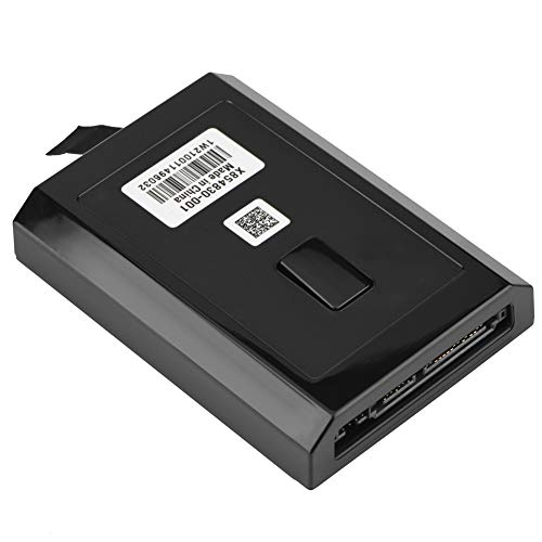 Kafuty Game Drive para Xbox 360 Disco Duro Interno HDD Disco Kit PortableSlim Black Gaming Diseñado para Xbox One Game Console(250GB)