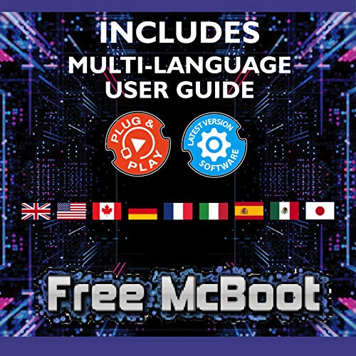 Kaico Free Mcboot 64MB PS2 Memory Card Running FMCB PS2 Mcboot 1.966 for Sony Playstation 2 - FMCB Free Mcboot Your PS2 - Plug and Play - Playstation 2 CFW McBoot 1.966