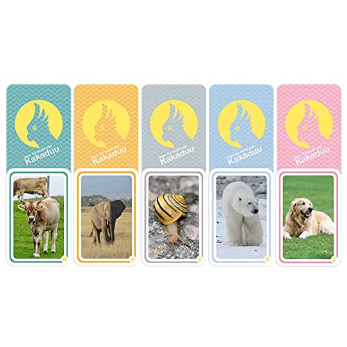 Kakaduu - Mis Primeras Palabras ANIMALES: 50 tarjetas con fotos de animales. El juego educativo Montessori para bebés y niños pequeños.