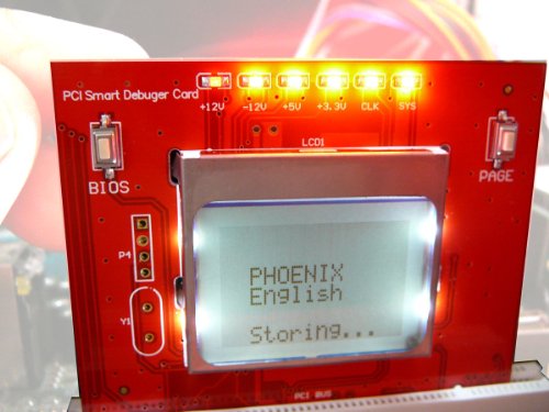 Kalea-Informatique - Tarjeta de diagnóstico PCI para placa madre (pantalla LCD, mando a distancia, interfaz PC PCI), uso profesional, versión 2012