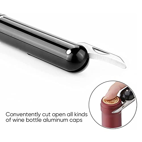 KangruiBo Abotaje de botellas de vino de sacacorchos, abrel de botella de bomba de presión de aire, abrel de vino Bomba de vino Removedor de corcho Easy Cork Corkscrew, gran regalo para amantes del