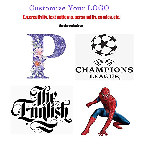 KAPROVER 4Piezas Personalizar Tu Logo Proyector para Coche LED Luz de puerta, Lámpara de bienvenida de coche Luz, No necesita taladro