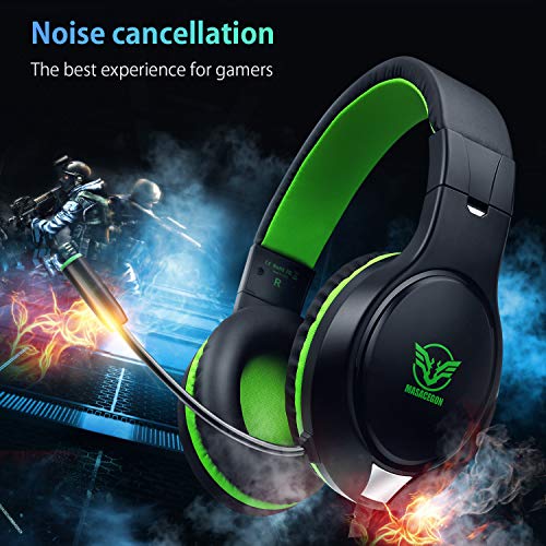 Karvipark H-10 Auriculares Gaming Cascos para PS4 Xbox One Nintendo Switch