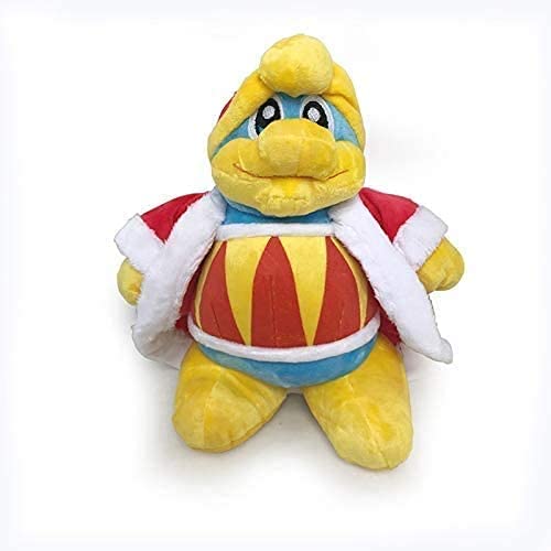 Kawaii Kirby Triple Deluxe King Dedede 25cm muñecos de peluche de dibujos animados realistas animales regalos de cumpleaños dormitorio Oficina Deco