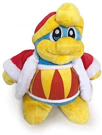 Kawaii Kirby Triple Deluxe King Dedede 25cm muñecos de peluche de dibujos animados realistas animales regalos de cumpleaños dormitorio Oficina Deco