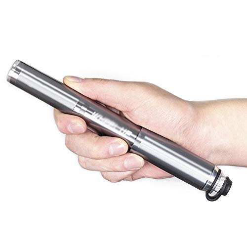 KDKDA Pro Bike Tool Bomba de Bicicleta Inflación precisa Mini Bicicleta Neumática Bomba for Road Mountain y BMX Bikes High Pressure 160 PSI Incluye Kit de Montaje