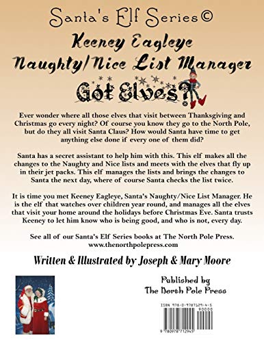 Keeney Eagleye: Naughty/Nice List Manager (4) (Santa's Elf)