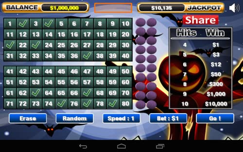 Keno Kombat Free Games Coins Fright