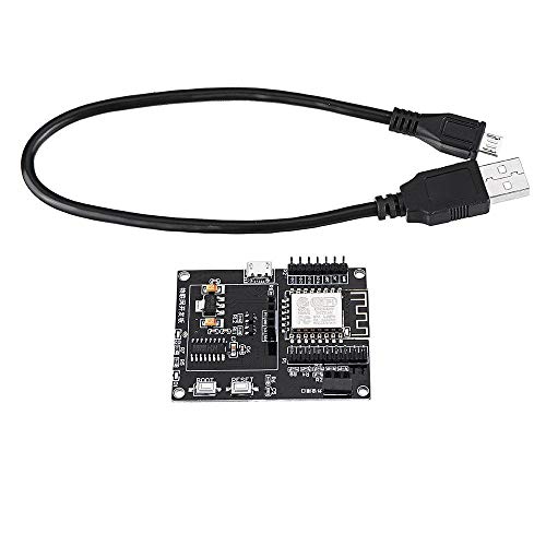 KEPUSHIYE Componentes electrónicos Junta ESP8266 IO Desarrollo SDK de programación de la Placa Base pequeño módulo WiFi