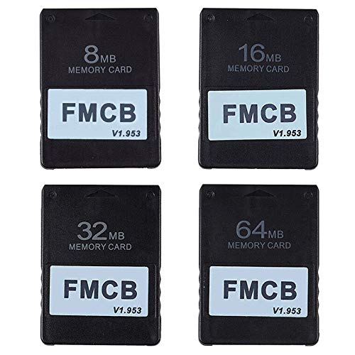 KERDEJAR Tarjeta de Memoria FMCB v1.953 para PS2 Playstation 2 Tarjeta McBoot Gratuita 8 MB 16 MB 32 MB 64 MB Tarjeta de Programa de Arranque OPL MC