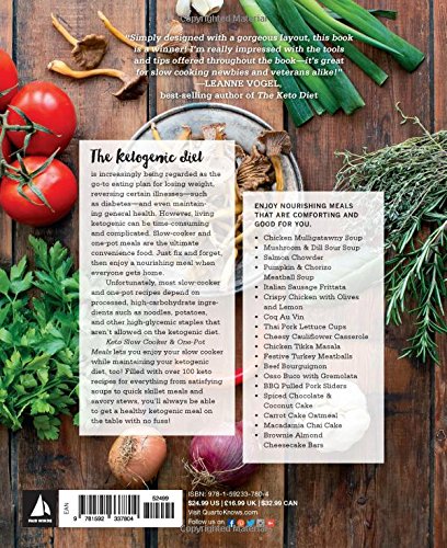 Keto Slow Cooker & One-Pot Meals: Over 100 Simple & Delicious Low-Carb, Paleo and Primal Recipes for Weight Loss and Better Health (4) (Keto for Your Life)