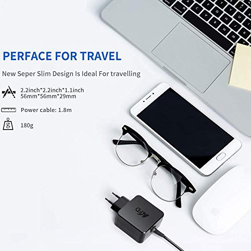 KFD 45W Adaptador de Corriente Cargador portátil para Lenovo IdeaPad 320-15isk ADLX65CCGE2A Yoga 510 S145 520S-14IKB PA-1450-55LU 310s 310-14isk 100-14IBY 100S-14IBR 520 100-14IBD 520-15IKB 20V 2.25A