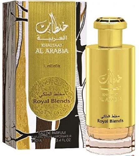 Khaltaat Al Arabia Royal Blends afrutado, picante, nuez moscada, clavo, 100 ml EDP