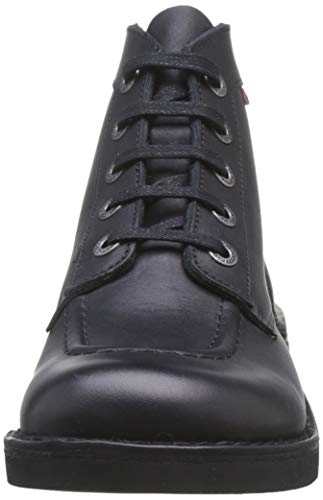 Kickers Kick Col, Botas Slouch para Niñas, Negro (Noir Vernis Perm 83), 38 EU