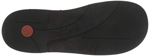 Kickers Kick Col, Botas Slouch para Niñas, Negro (Noir Vernis Perm 83), 38 EU