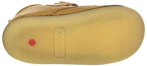 KICKERS Sabio, Botas Cortas al Tobillo, Silla DE Camello, 18 EU