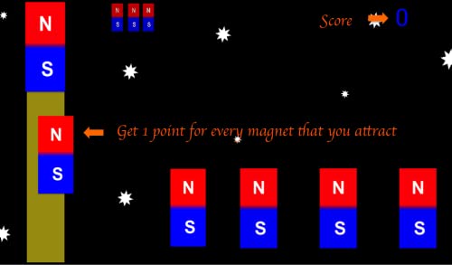 Kids Education Magnet Madness Game