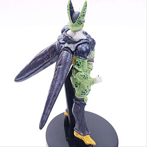 KIJIGHG Dragon Ball Z Cell Ultimate Soldiers Awakening Vs Goku Ver. DBZ Cell Goku Fighter PVC Figura de Anime Figuras de acción Modelo de Personaje de Anime 18Cm