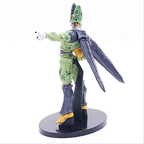 KIJIGHG Dragon Ball Z Cell Ultimate Soldiers Awakening Vs Goku Ver. DBZ Cell Goku Fighter PVC Figura de Anime Figuras de acción Modelo de Personaje de Anime 18Cm