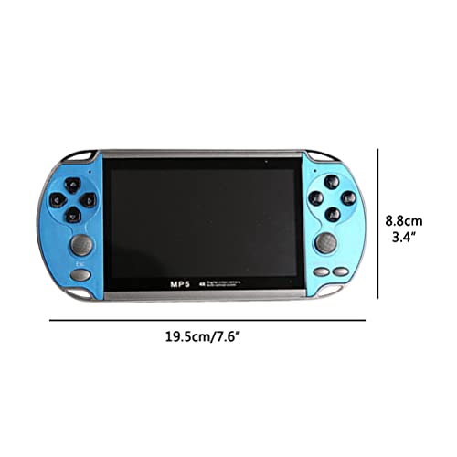 Kikumi 4.3 "Dual Joystick Handheld Game Console HD Pantalla 8G Portátil Retro PSP Consola de juegos precargada 10000 Juegos Gratis Clásicos